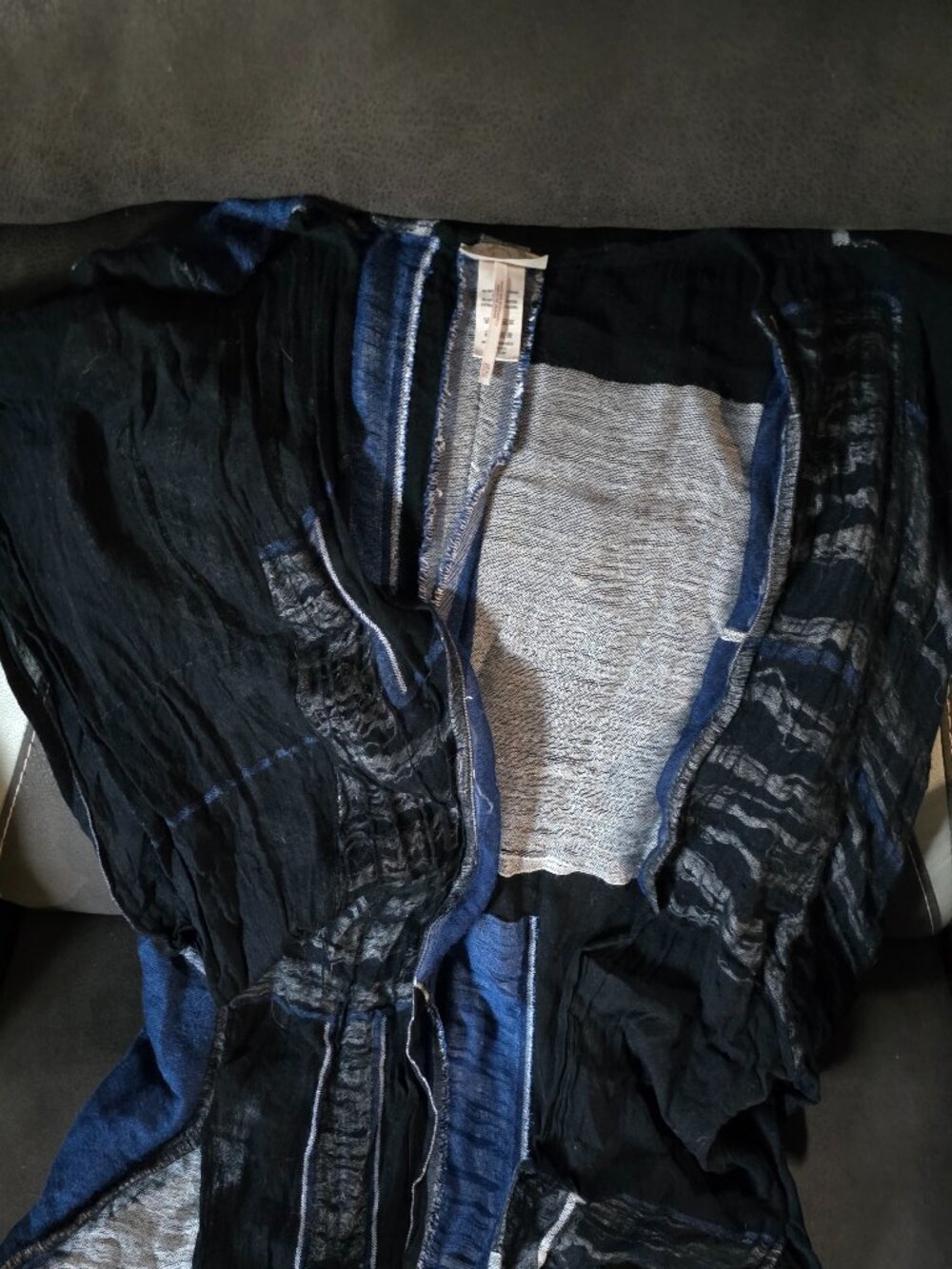 Free people patchwork cardigan